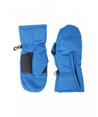 Kids Snow Mittens Bright Blue $10.39 Accessories