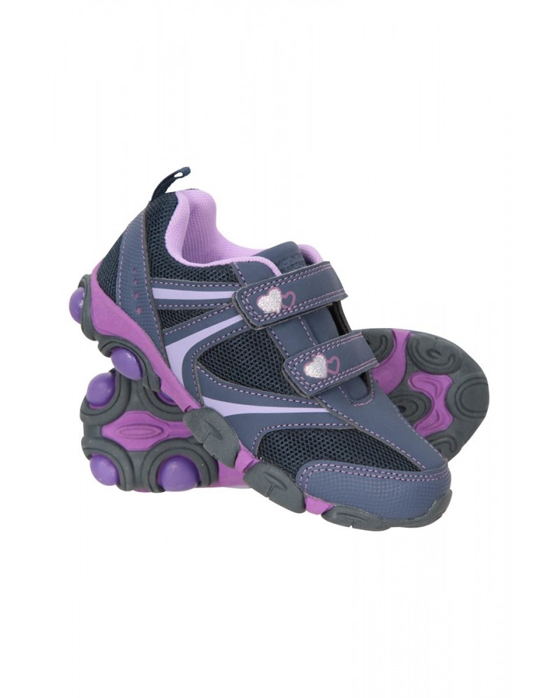 Light Up Adaptive Toddler Shoes Purple $15.00 Footwear