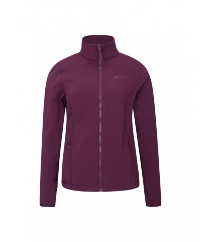 Bracken Melange Womens 3 in 1 Jacket Purple $41.00 Jackets