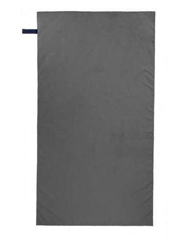 Microfibre Travel Towel - Giant - 150 x 85cm Dark Grey $11.50 Travel Accessories