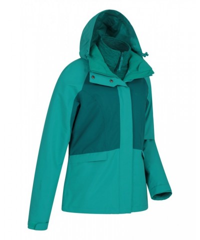 Thunderstorm 3-in-1 Womens Jacket Green $47.99 Jackets