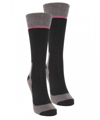 Explorer Womens Merino Thermal Socks 2-Pack Black $19.24 Accessories