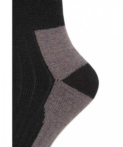 Explorer Womens Merino Thermal Socks 2-Pack Black $19.24 Accessories