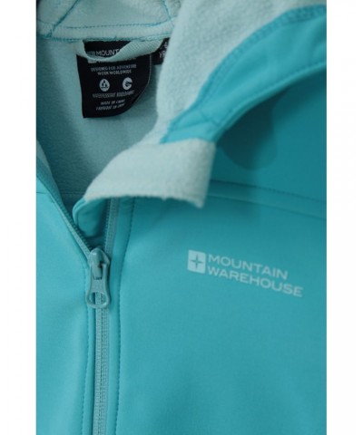 Exodus Kids Water Resistant Softshell Light Blue $13.53 Jackets