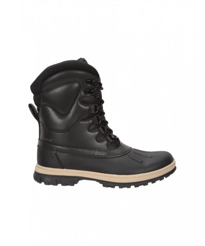 Arctic Thermal Mens Snow Boots Black $35.39 Footwear