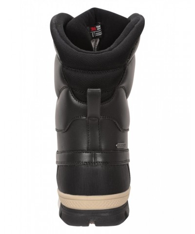 Arctic Thermal Mens Snow Boots Black $35.39 Footwear