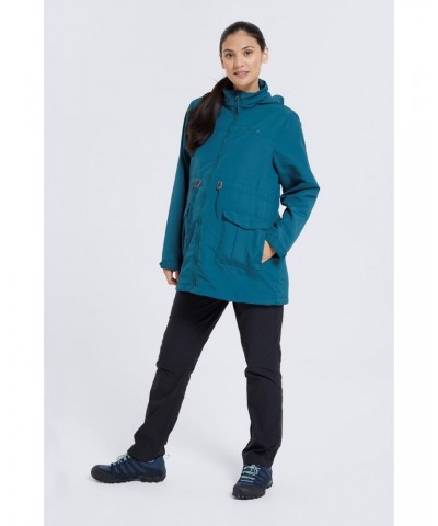 Maternity Skye Womens Short Jacket Teal $34.79 Jackets