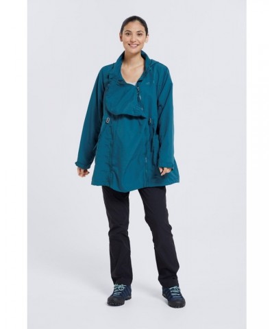 Maternity Skye Womens Short Jacket Teal $34.79 Jackets