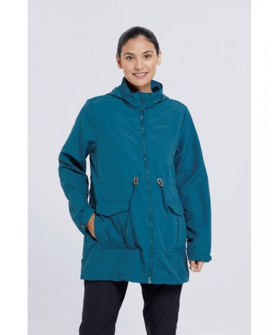 Maternity Skye Womens Short Jacket Teal $34.79 Jackets