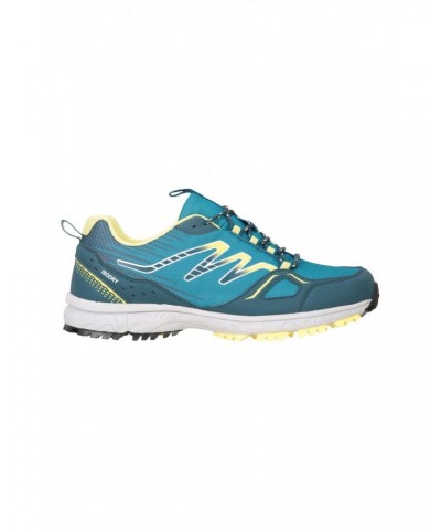 Lakeside Trail Womens Waterproof Running Shoes Dark Blue $25.44 Active