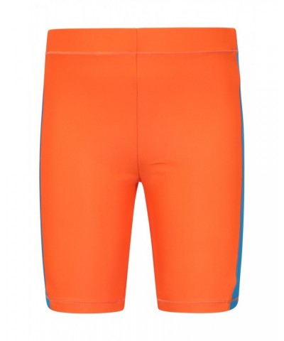 Kids Swimming Shorts Orange $10.19 Swimwear