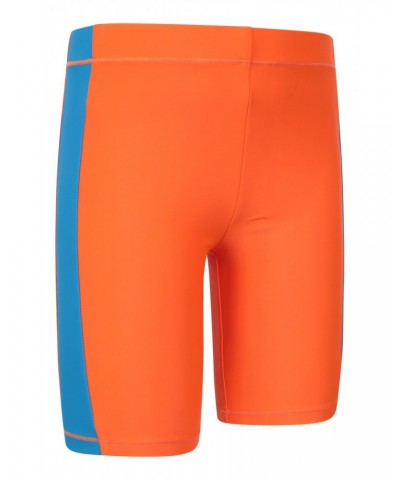 Kids Swimming Shorts Orange $10.19 Swimwear