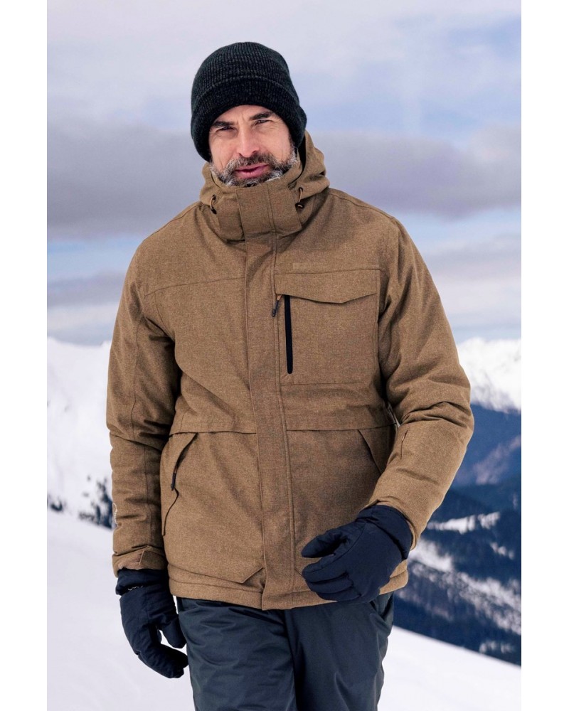 Comet II Mens Waterproof Ski Jacket Tan $46.00 Jackets