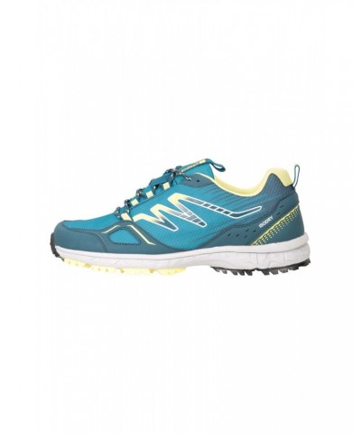 Lakeside Trail Womens Waterproof Running Shoes Dark Blue $25.44 Active