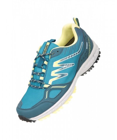 Lakeside Trail Womens Waterproof Running Shoes Dark Blue $25.44 Active