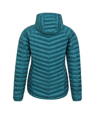 Skyline Extreme Womens Hydrophobic Down Jacket Teal $52.99 Jackets