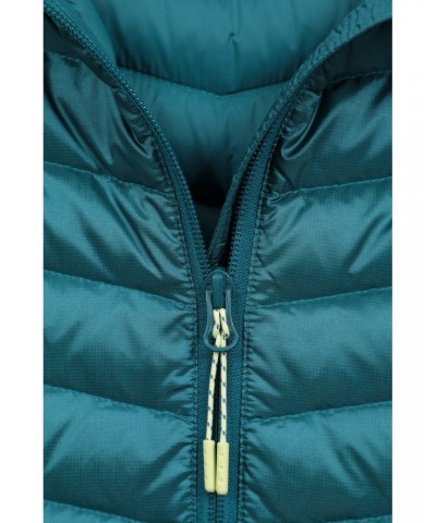 Skyline Extreme Womens Hydrophobic Down Jacket Teal $52.99 Jackets