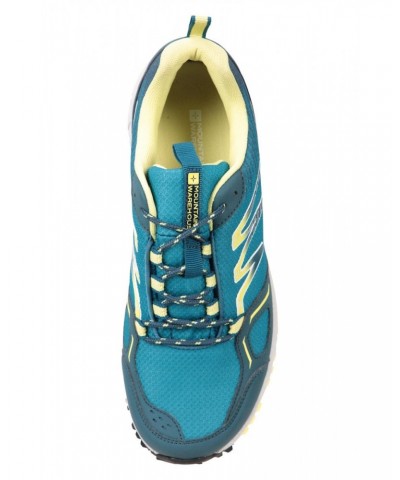 Lakeside Trail Womens Waterproof Running Shoes Dark Blue $25.44 Active