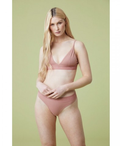 Core Womens Thong Pink $11.02 Loungewear