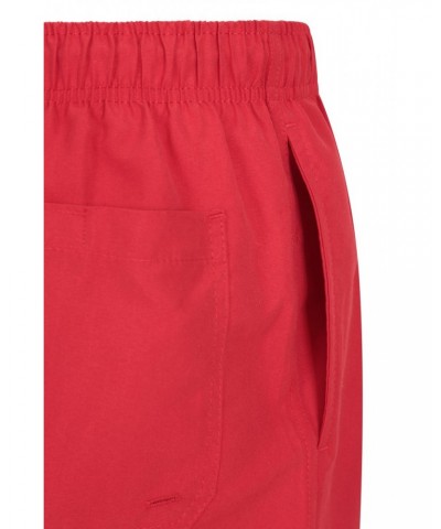 Aruba Mens Swim Shorts Active Red $17.39 Pants