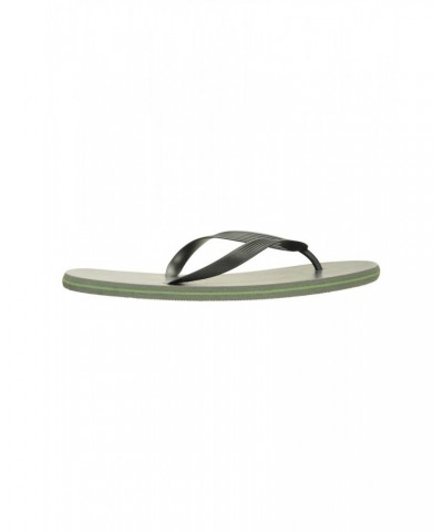 Beach Walk Mens Flip Flops Black Camo $7.50 Footwear