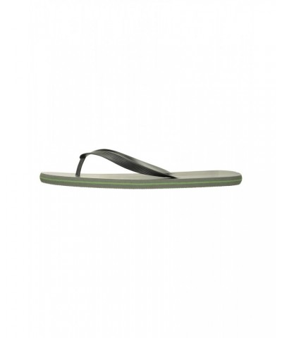 Beach Walk Mens Flip Flops Black Camo $7.50 Footwear