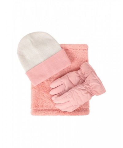 Kids Winter Accessories Set Pink $15.75 Accessories