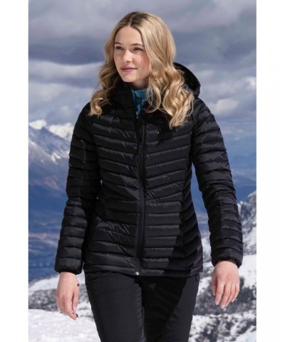 Skyline Extreme Womens Hydrophobic Down Jacket Black $41.00 Jackets