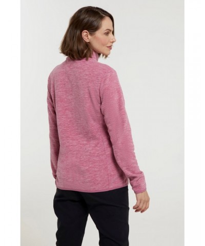 Snowdon Melange II Womens Full-Zip Fleece Pale Pink $19.60 Fleece