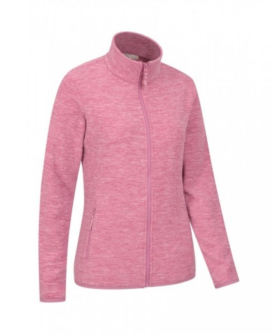 Snowdon Melange II Womens Full-Zip Fleece Pale Pink $19.60 Fleece