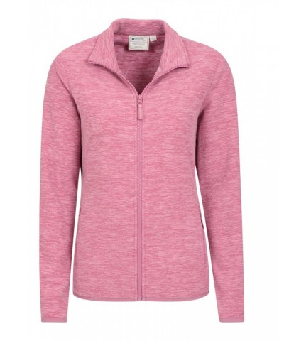 Snowdon Melange II Womens Full-Zip Fleece Pale Pink $19.60 Fleece