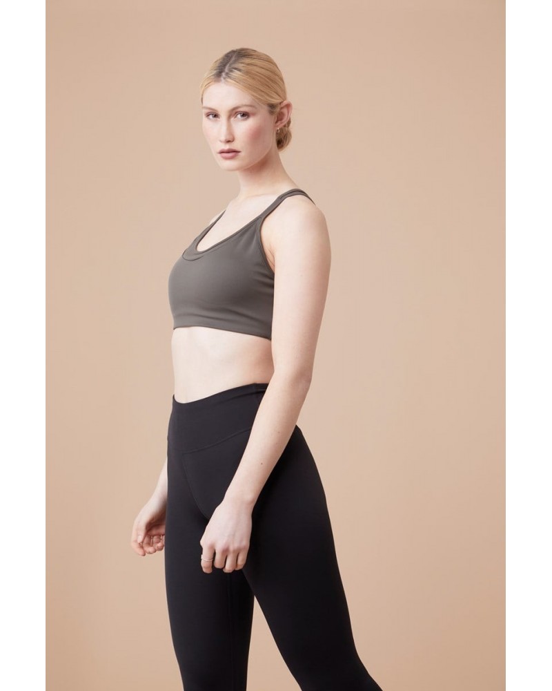 Comfort Zone Scuba Bra Khaki $17.15 Active