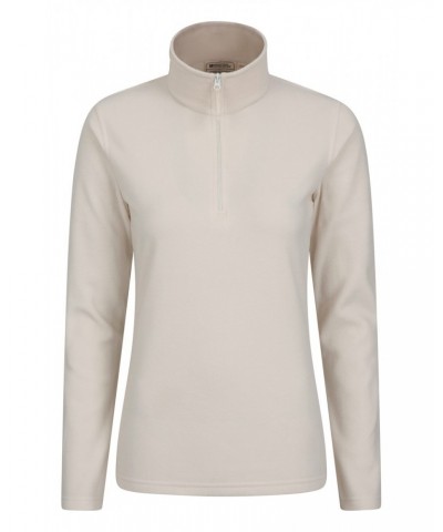 Camber Womens Half-Zip Fleece Cream $14.99 Fleece