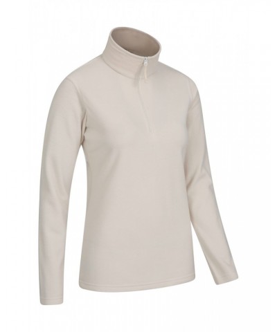 Camber Womens Half-Zip Fleece Cream $14.99 Fleece