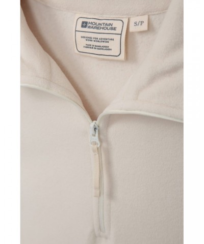 Camber Womens Half-Zip Fleece Cream $14.99 Fleece