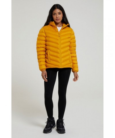 Seasons Womens Insulated Jacket Yellow $35.00 Jackets