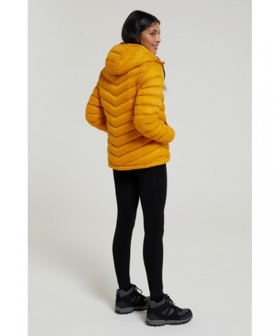 Seasons Womens Insulated Jacket Yellow $35.00 Jackets