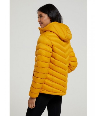 Seasons Womens Insulated Jacket Yellow $35.00 Jackets