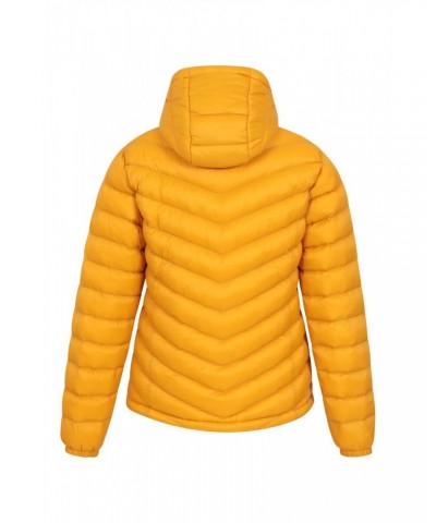 Seasons Womens Insulated Jacket Yellow $35.00 Jackets