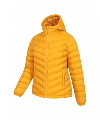 Seasons Womens Insulated Jacket Yellow $35.00 Jackets