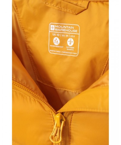 Seasons Womens Insulated Jacket Yellow $35.00 Jackets