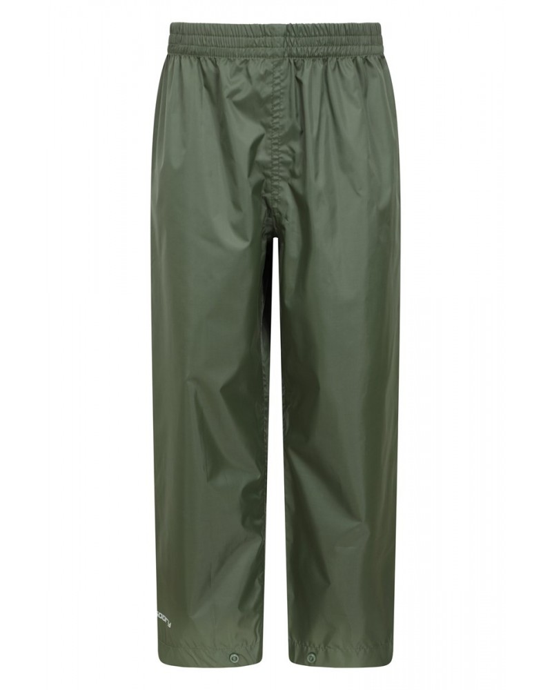 Pakka II Kids Waterproof Overpants Khaki $13.49 Pants