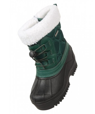 Arctic Toddler Adaptive Waterproof Snow Boots Dark Green $14.00 Footwear