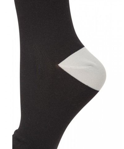 Iso-Viz Reflective Womens Running Socks Black $11.79 Accessories