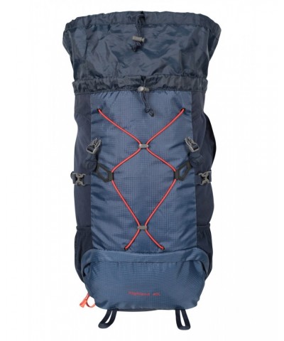 Highland 40L Backpack Dark Blue $41.99 Backpacks