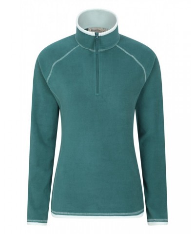 Montana Womens Half-Zip Fleece Teal $14.57 Fleece