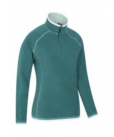 Montana Womens Half-Zip Fleece Teal $14.57 Fleece