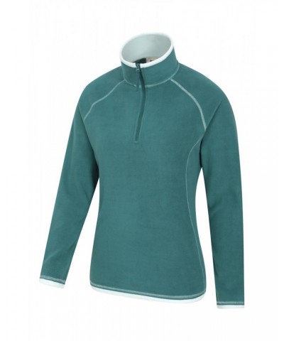 Montana Womens Half-Zip Fleece Teal $14.57 Fleece