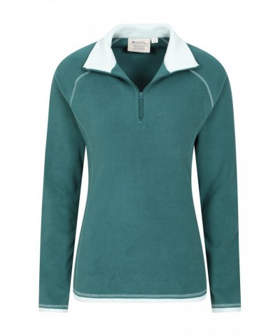 Montana Womens Half-Zip Fleece Teal $14.57 Fleece