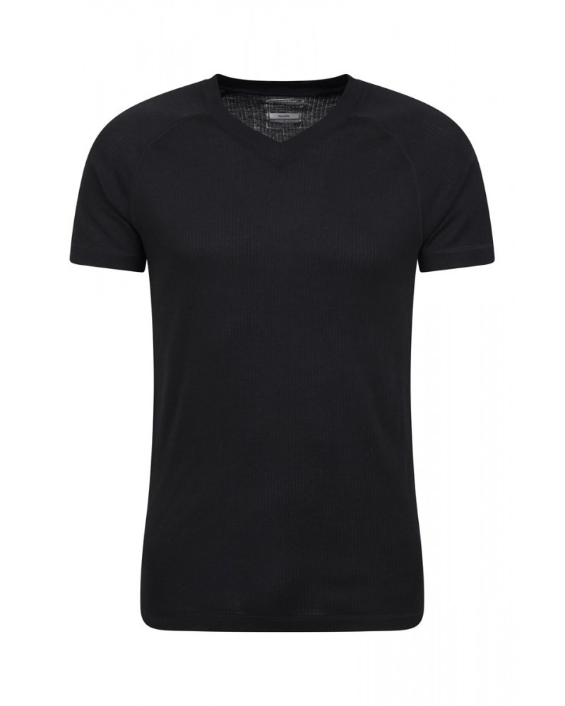 Talus Mens Base Layer Top Black $11.99 Thermals